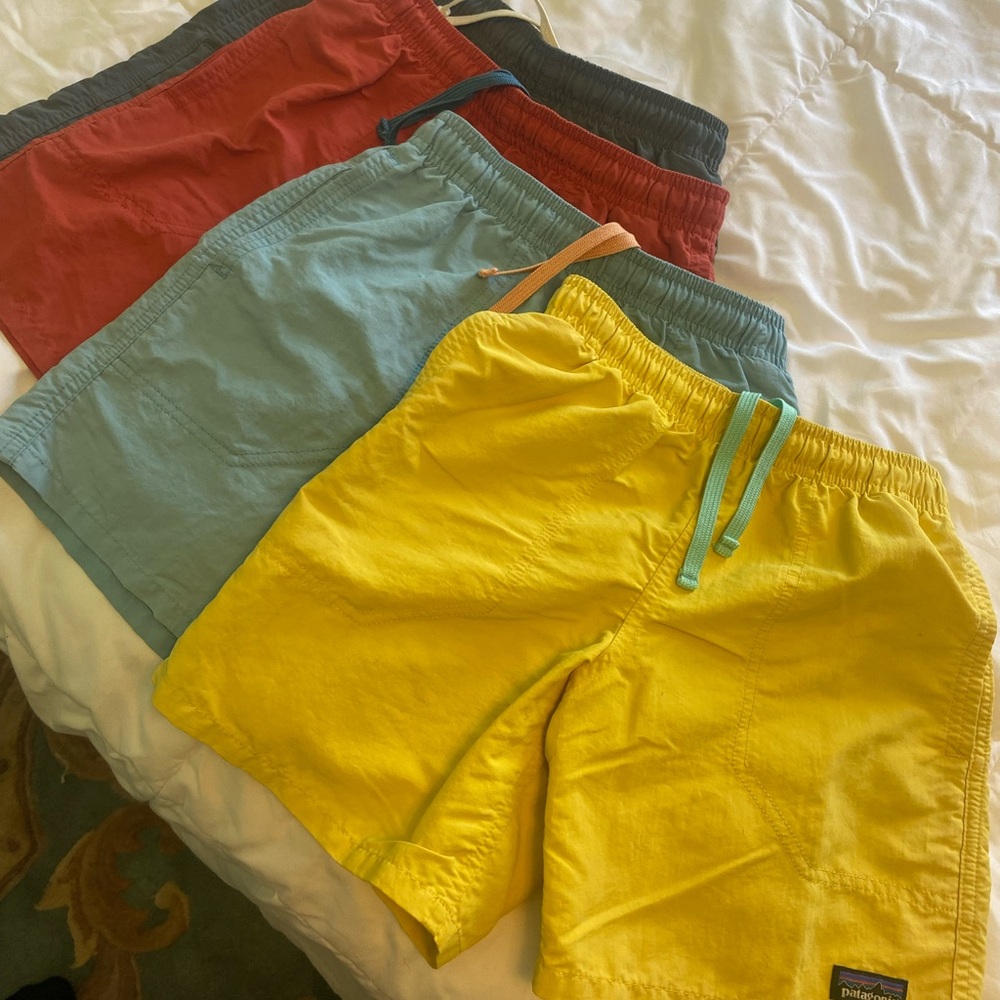 Patagonia Blue and Pink Shorts